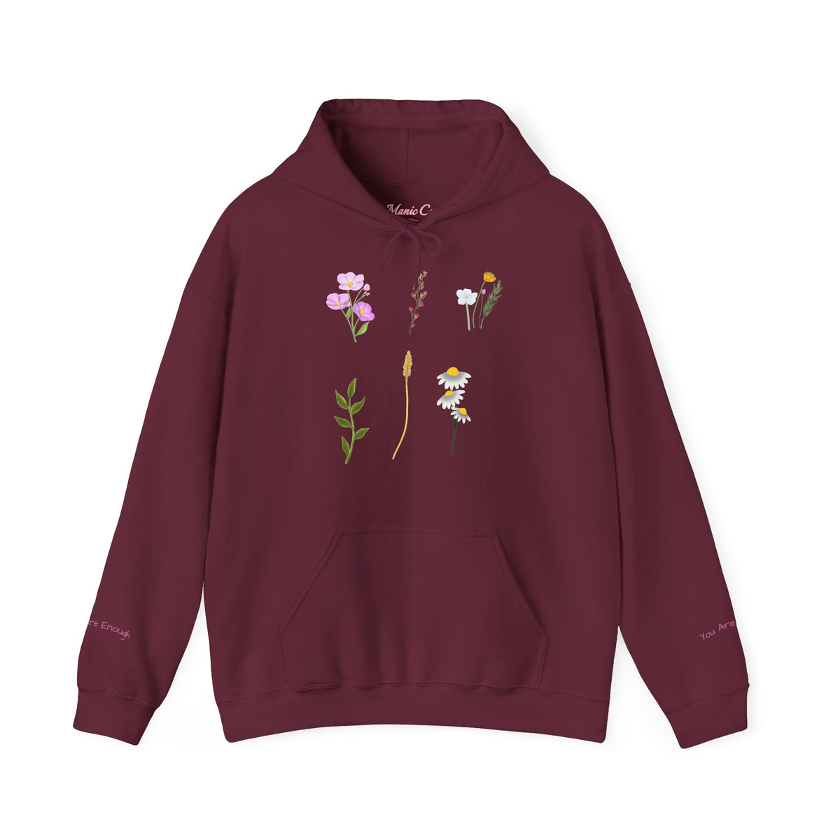 Wild Flower Floral Graphic Hoodie