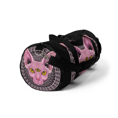 Three-Eyed Cat Duffel Bag