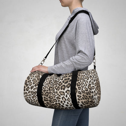 Leopard Small Duffel Bag