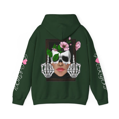 Skull & Roses Graphic Hoodie