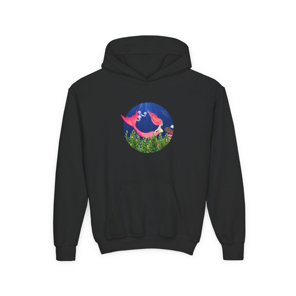 Mermaid Youth Graphic Hoodie