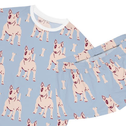 Bull Terrier Women's All-Over Print Pajama Set