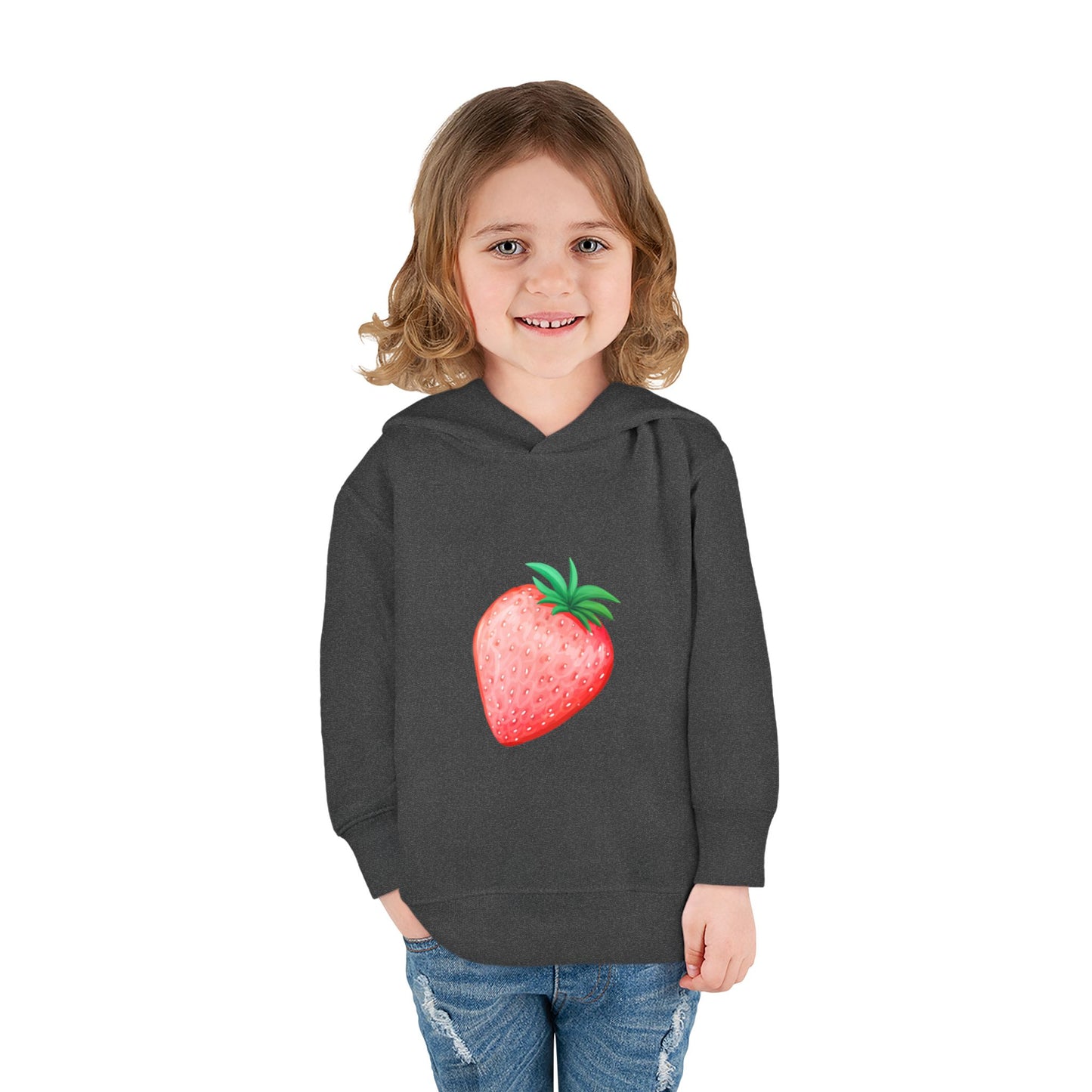 Kleinkind-Kapuzenpullover — Erdbeer-Pullover