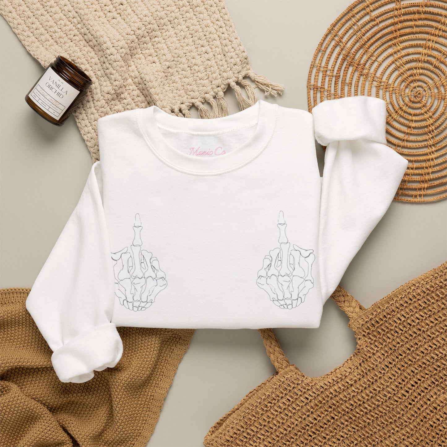 f♡ckYou-Rundhals-Sweatshirt