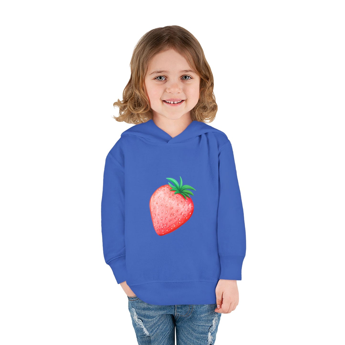 Kleinkind-Kapuzenpullover — Erdbeer-Pullover