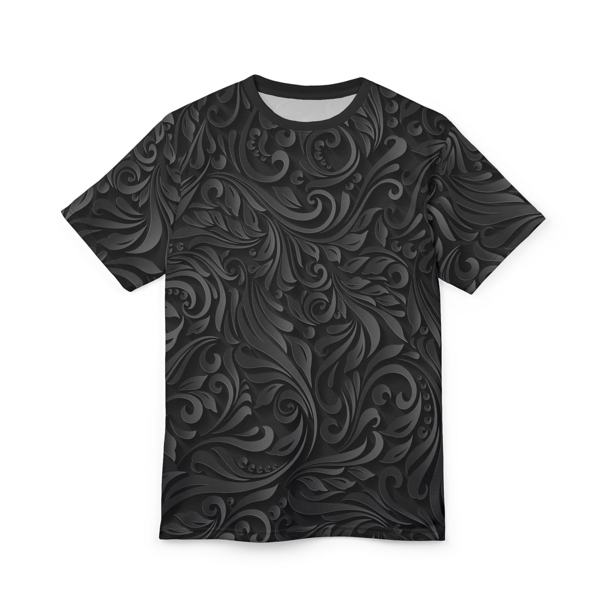Dark Swirl Unisex All-Over Print Tee