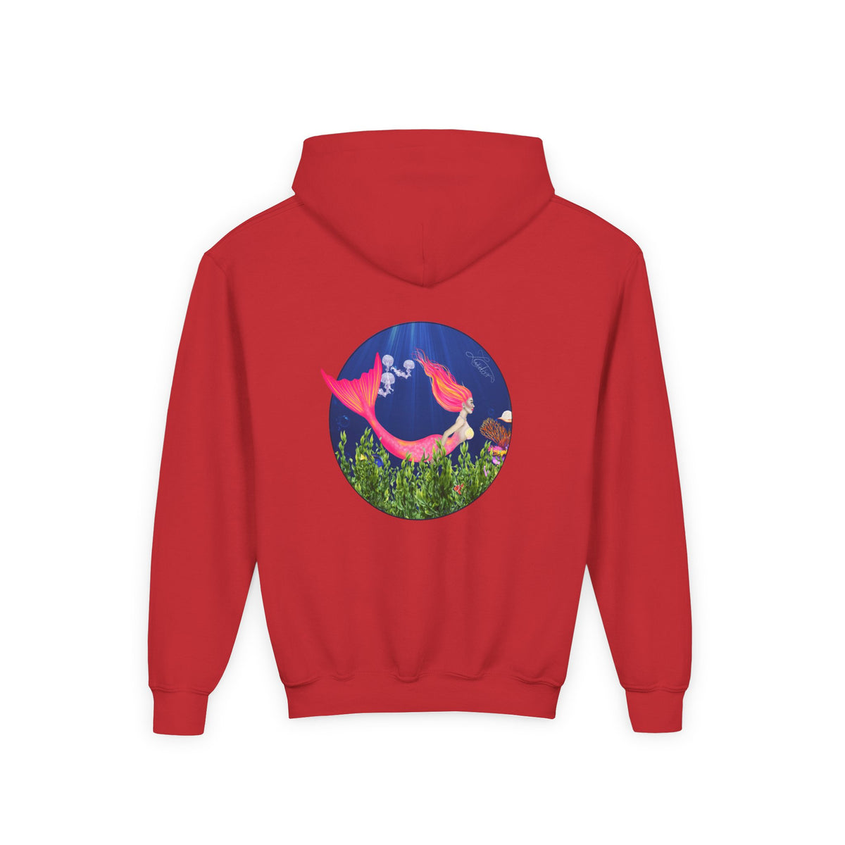 Mermaid Youth Graphic Hoodie