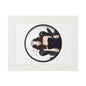 Raven Fine Art Print with Paper Mat Frame