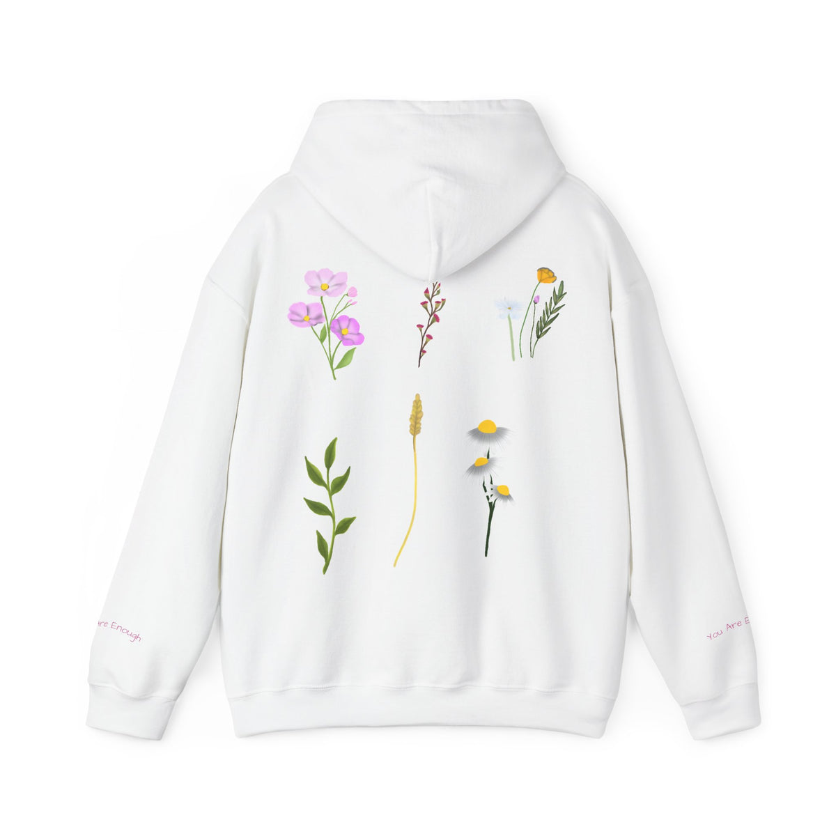 Wild Flower Floral Graphic Hoodie