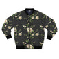 Floral All-Over Print Bomber Jacket
