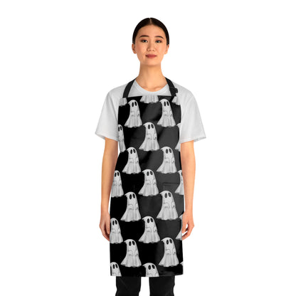 Ghost All-Over Print Apron