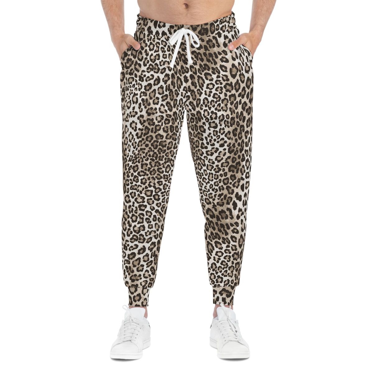 Leopard Print All-Over Print Joggers