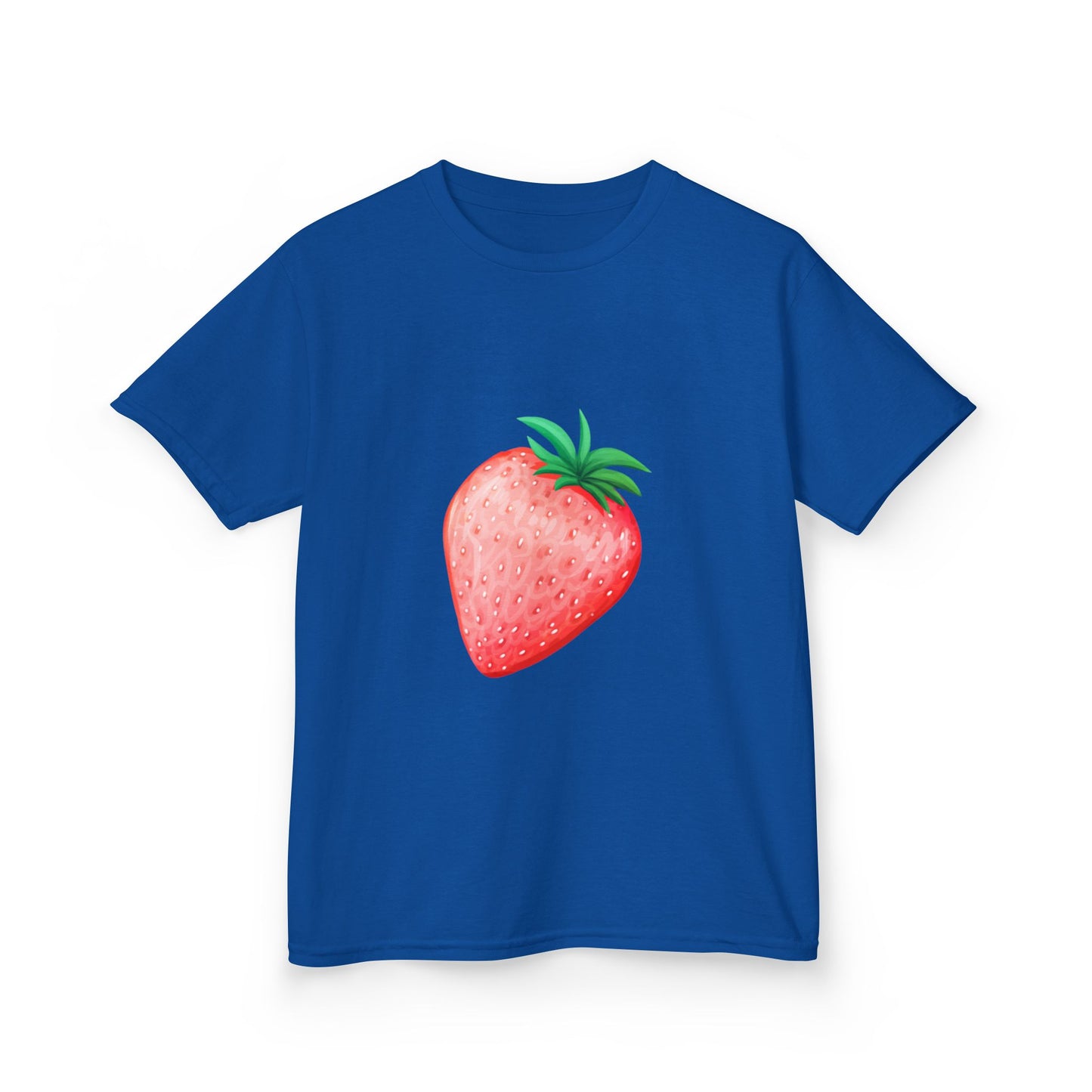 Kinder T-Shirt Erdbeere — Süßes Aquarell Erdbeer Grafik-T-Shirt für Kleinkinder & Kinder