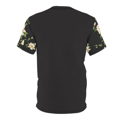 Black Stitching Unisex All-Over Print T-Shirt