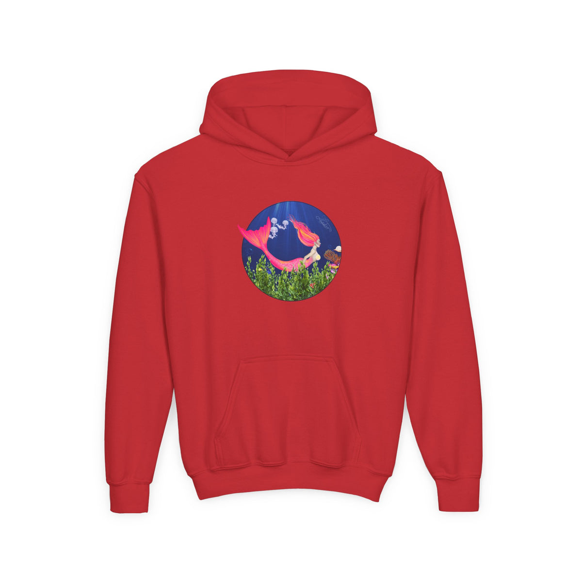 Mermaid Youth Graphic Hoodie
