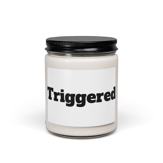 Triggered Soy Candle – 9oz Scented Jar Candle