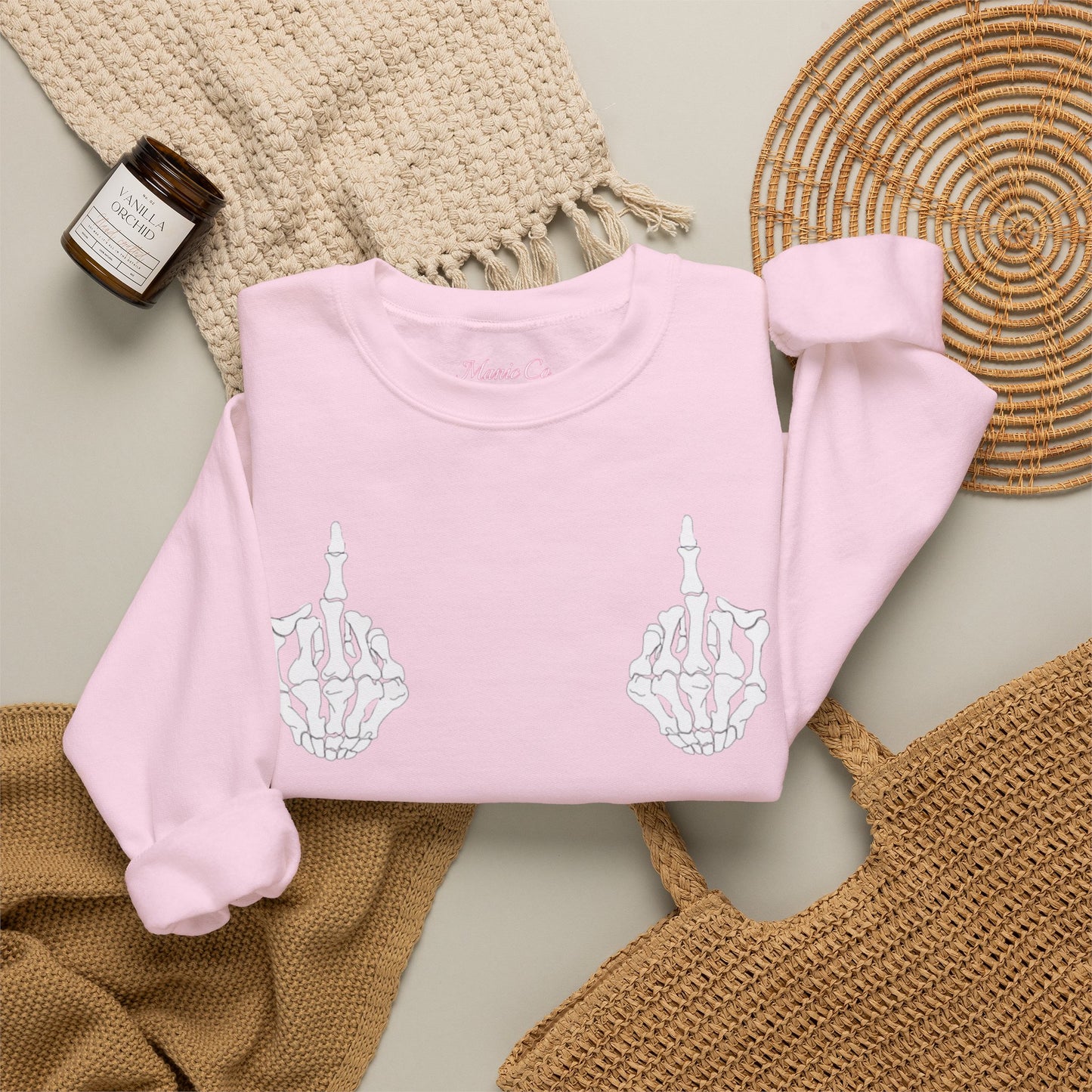 f♡ckYou-Rundhals-Sweatshirt