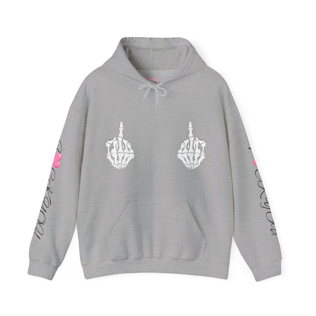 Skull & Roses Graphic Hoodie