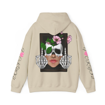 Skull & Roses Graphic Hoodie