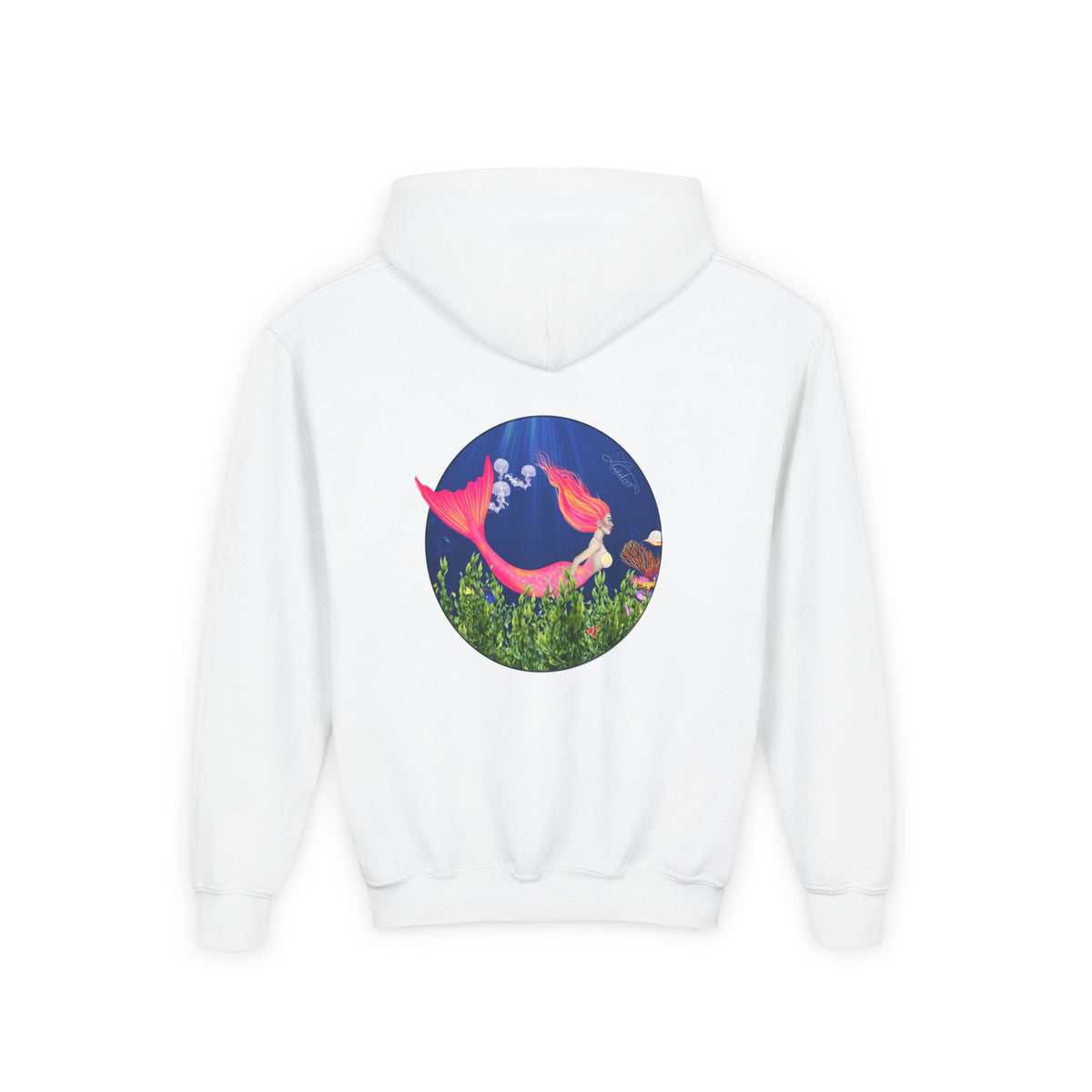 Mermaid Youth Graphic Hoodie