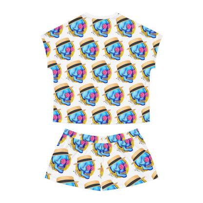 Skull Daddy Women's All-Over Print Pajama Set
