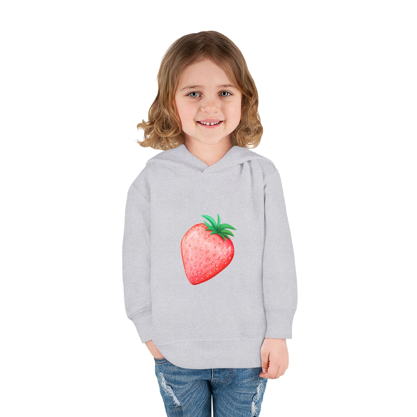 Kleinkind-Kapuzenpullover — Erdbeer-Pullover