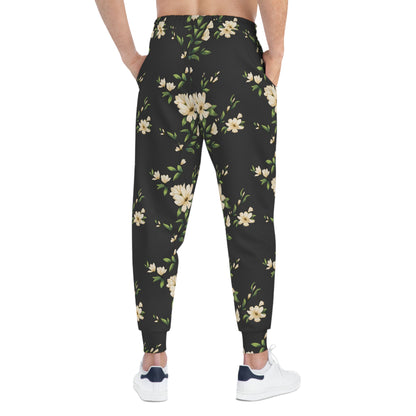 Dark Flower All-Over Print Joggers