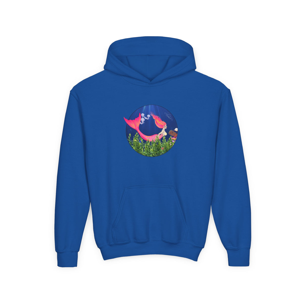 Mermaid Youth Graphic Hoodie