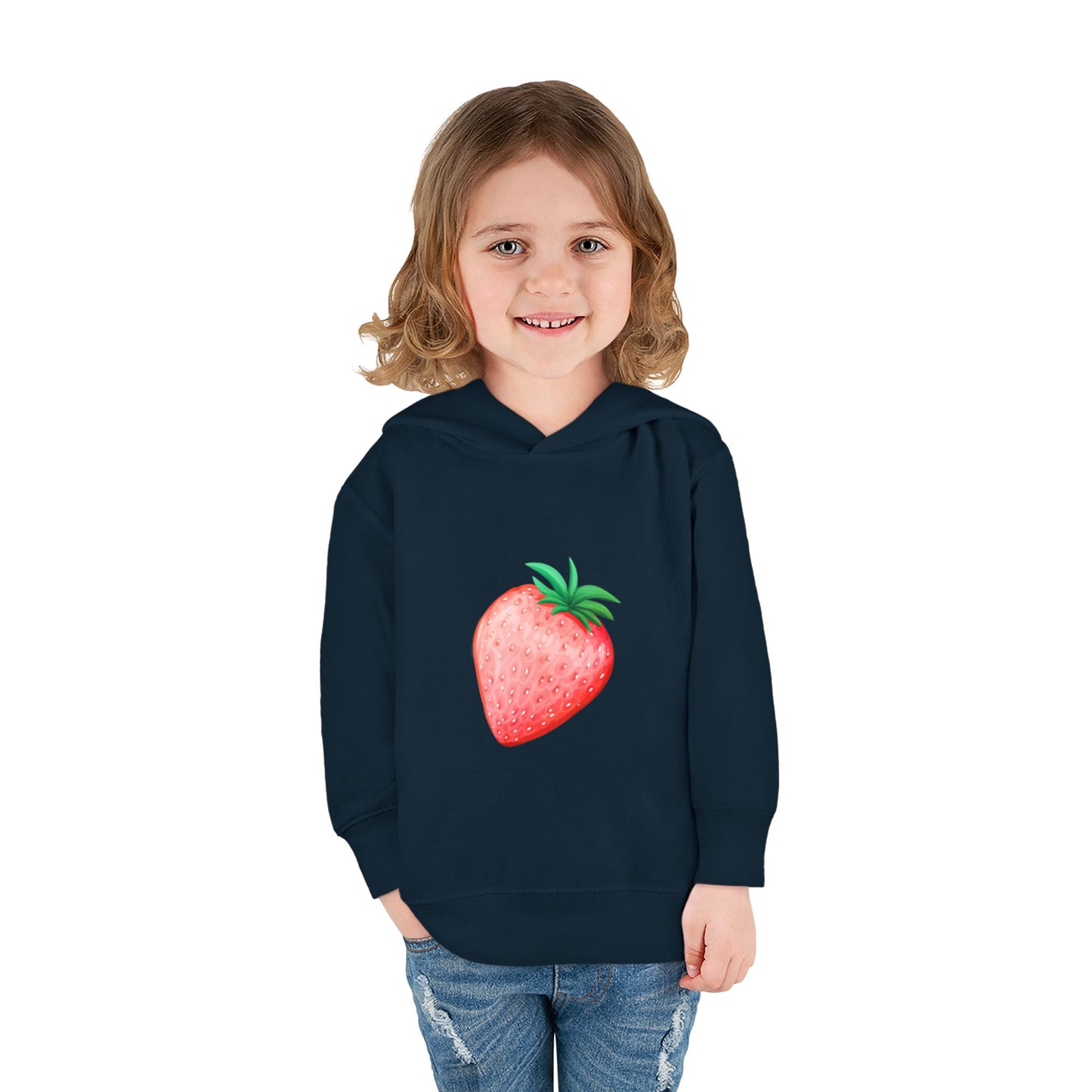 Kleinkind-Kapuzenpullover — Erdbeer-Pullover