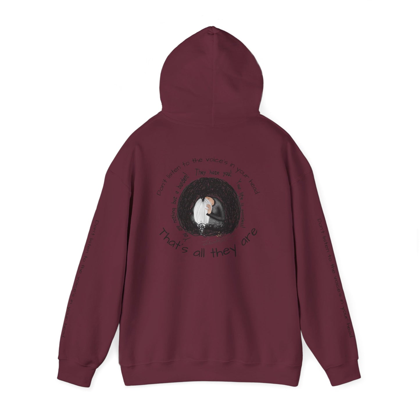 Hoodie – Gemütlicher Mondkatze „Sie waren echt“ Pullover