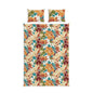 Bold Floral Cotton Duvet Cover & Sham Set