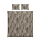 Neutral Leopard Print Cotton Duvet Cover Set