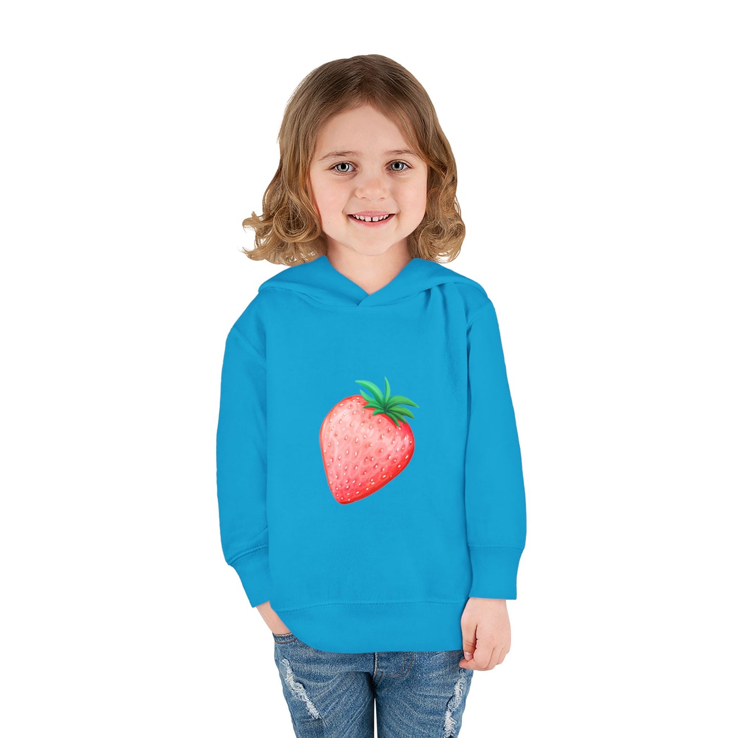 Kleinkind-Kapuzenpullover — Erdbeer-Pullover