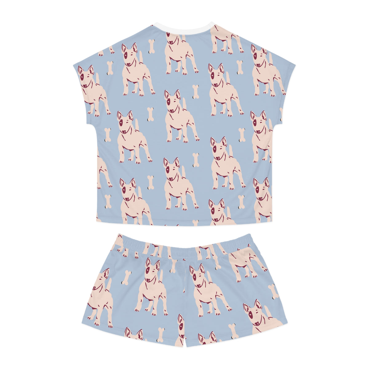 Bull Terrier Women's All-Over Print Pajama Set
