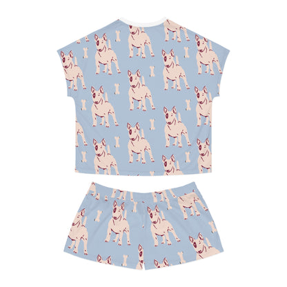 Bull Terrier Women's All-Over Print Pajama Set