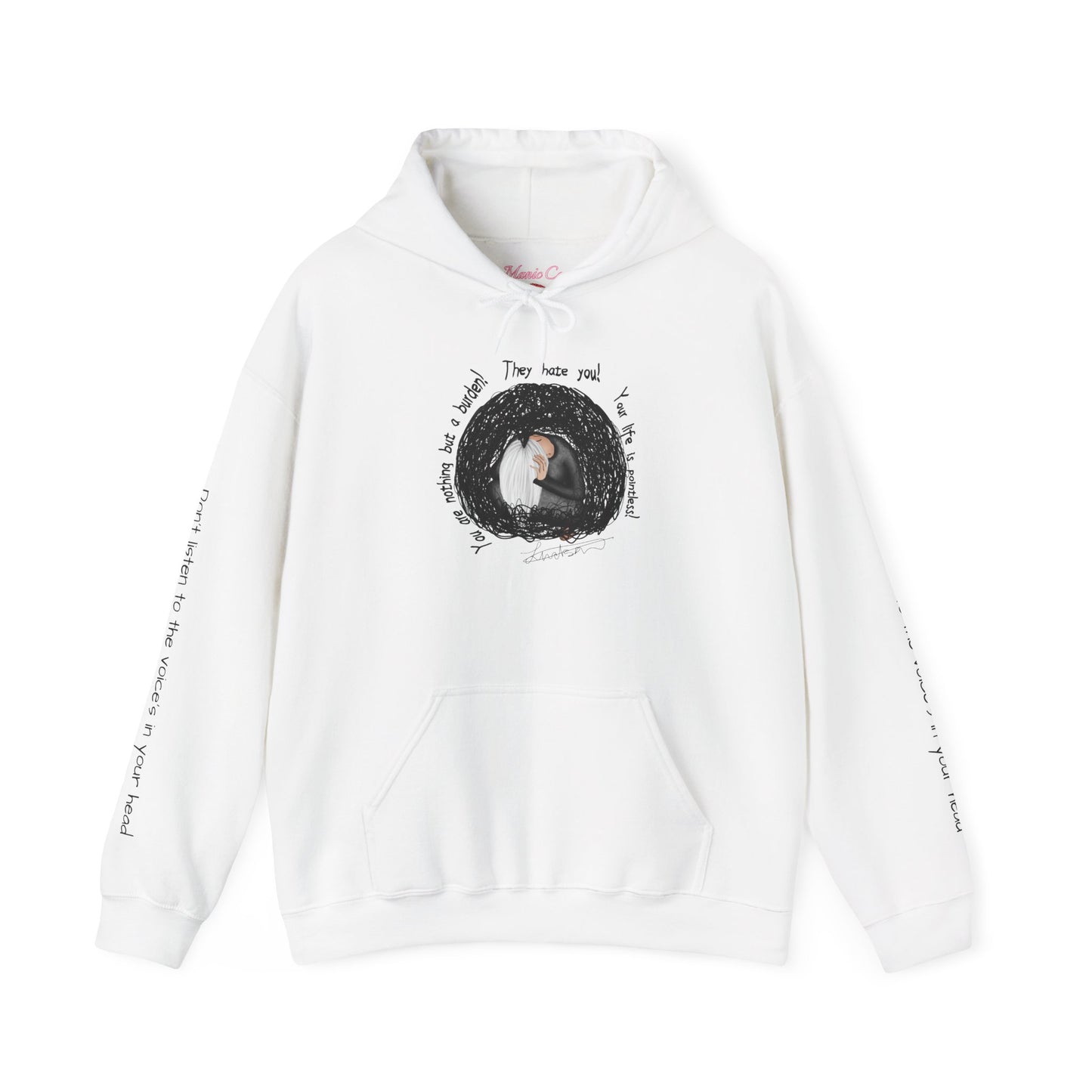 Hoodie – Gemütlicher Mondkatze „Sie waren echt“ Pullover