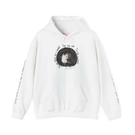 Hoodie – Gemütlicher Mondkatze „Sie waren echt“ Pullover
