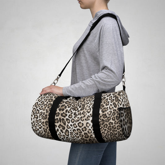 Leopard Small Duffel Bag