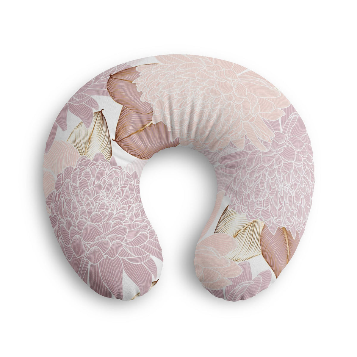 Light Flower Nursing Pillow Cover
