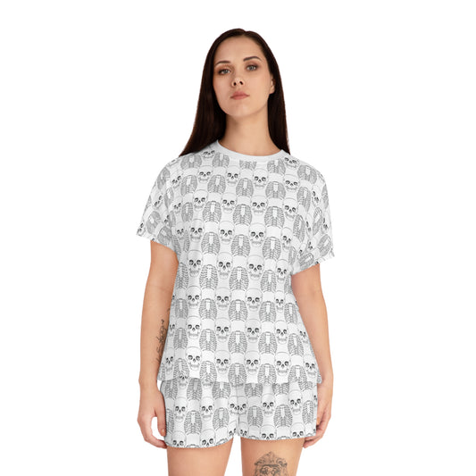 Women's All-Over Print Short Pajama Set