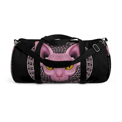 Three-Eyed Cat Duffel Bag