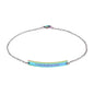 Curved Bar Anklet (Engraving)