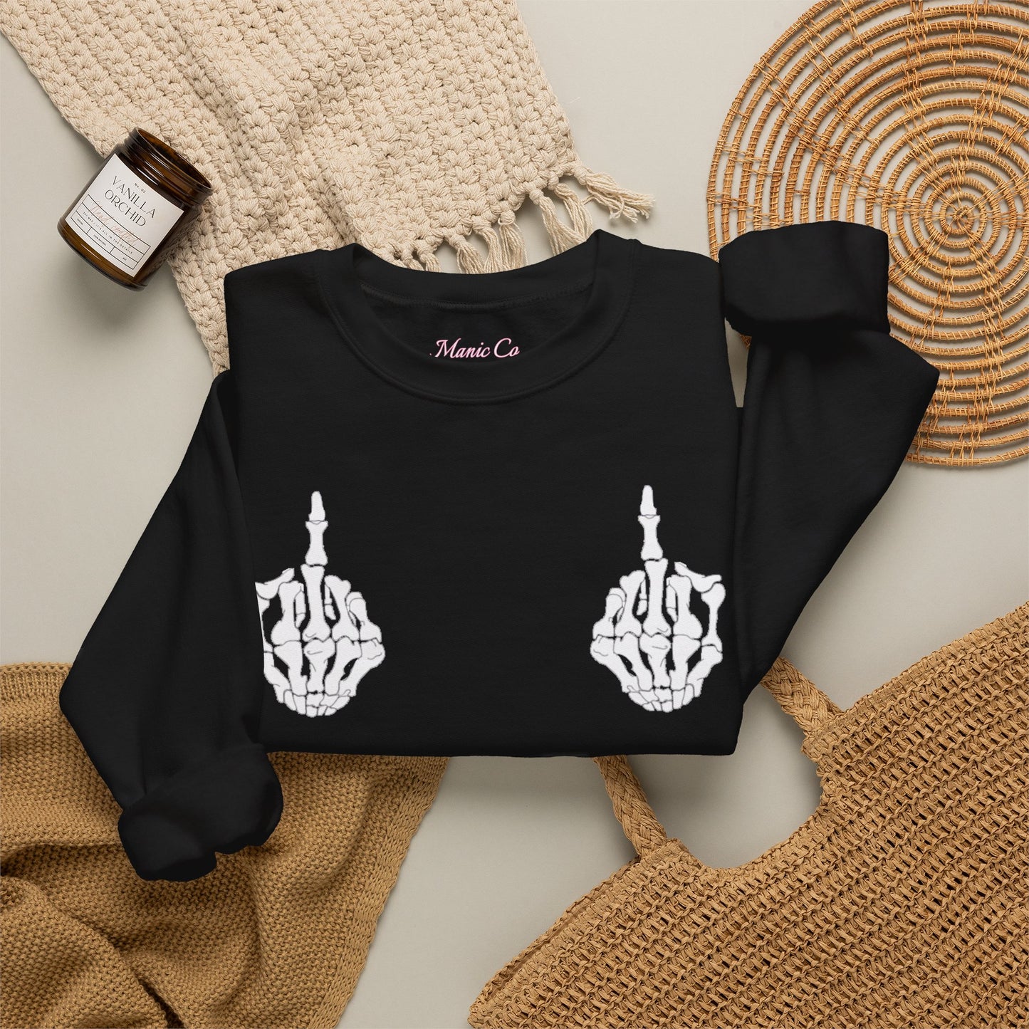 f♡ckYou-Rundhals-Sweatshirt