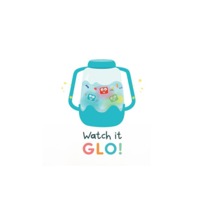 Glo Pal Sensory Play Jar Purple