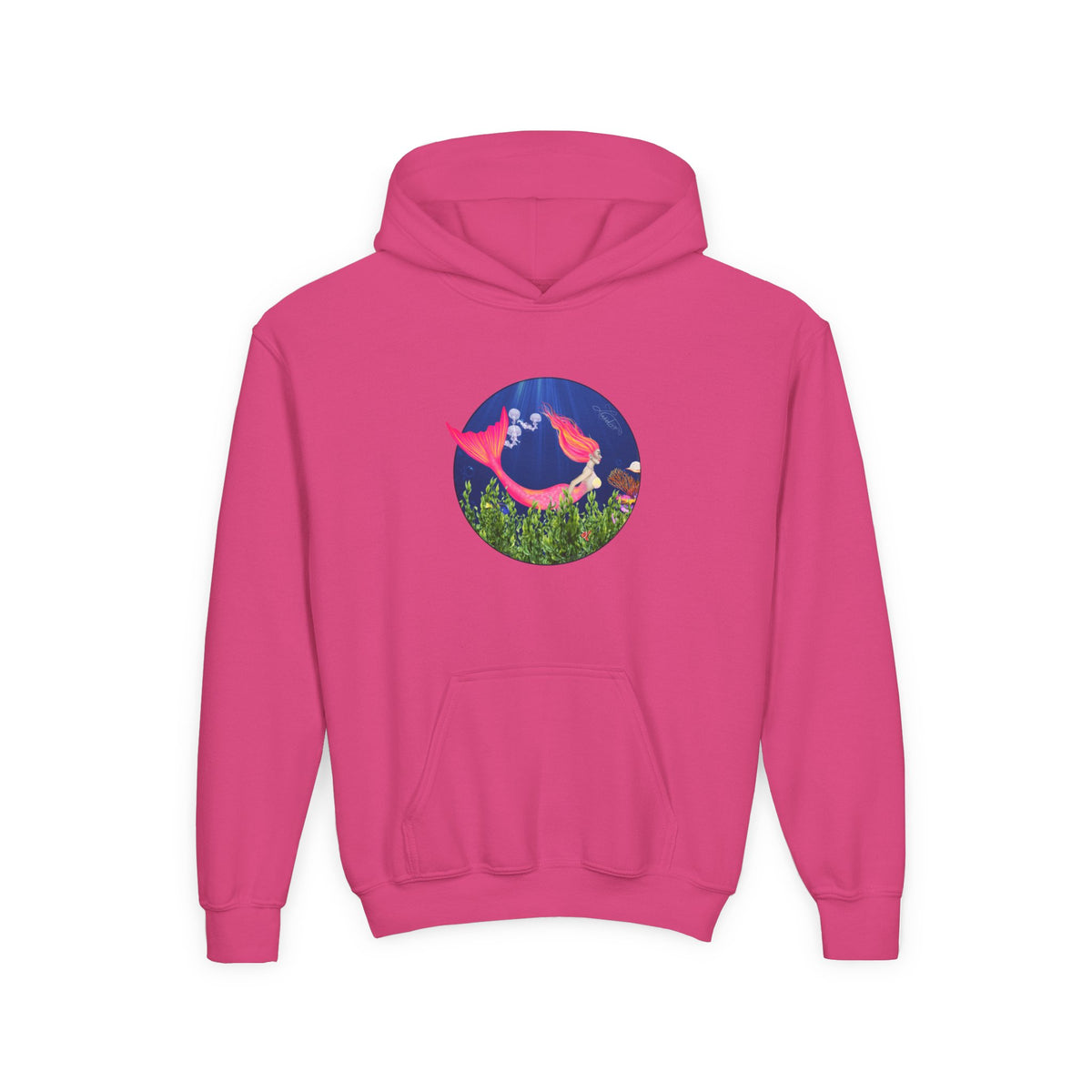 Mermaid Youth Graphic Hoodie