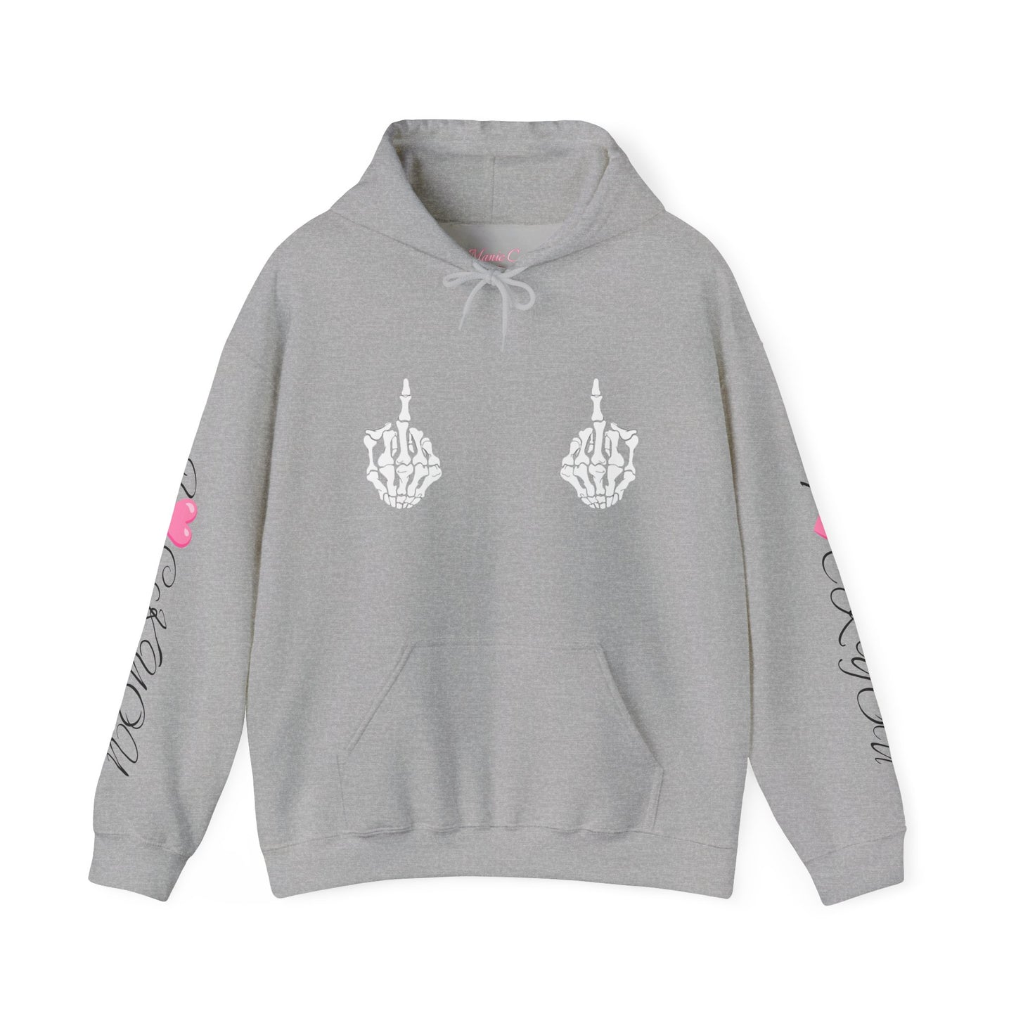 Minimal Anchor Chest Hoodie — f♡ckYou