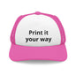 Personalised Dog Foam Trucker Hat