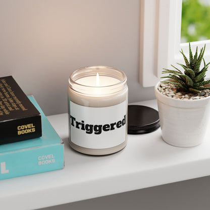 Triggered Soy Candle – 9oz Scented Jar Candle