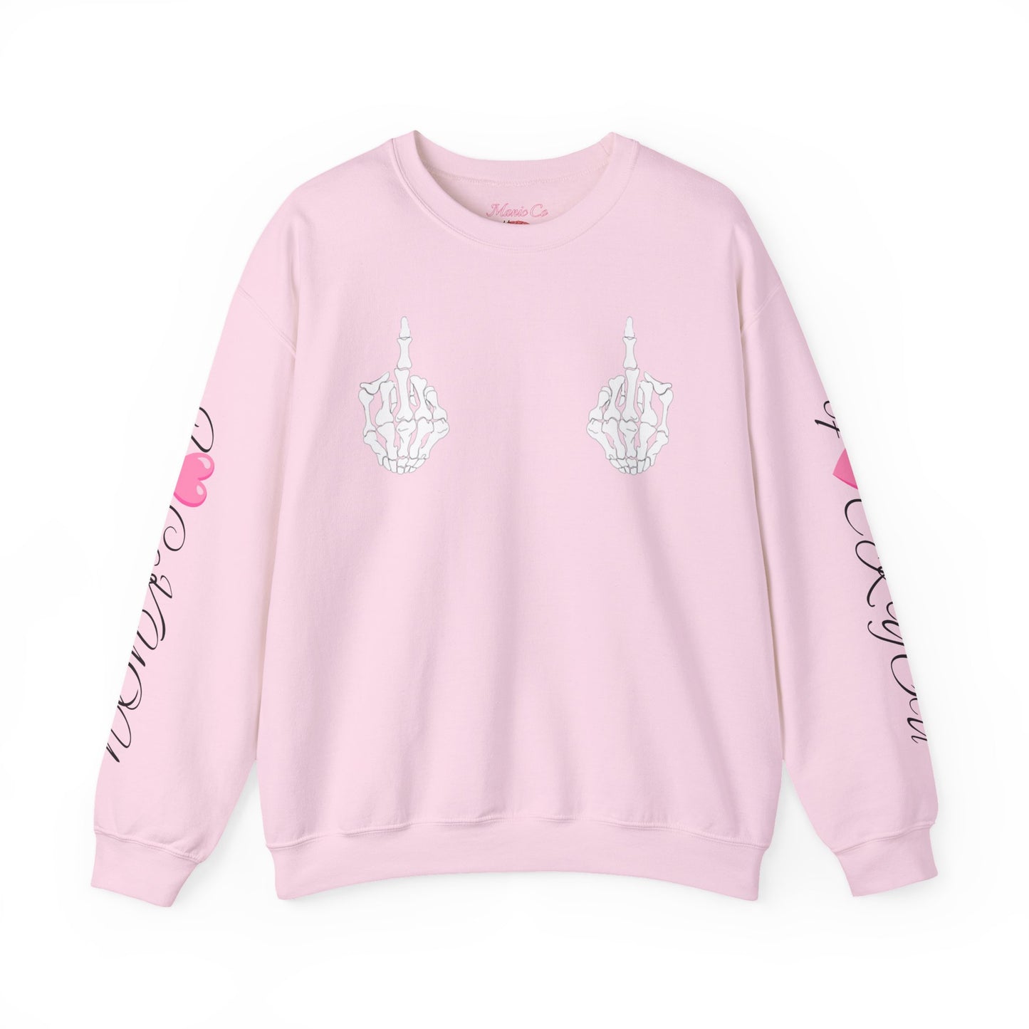 f♡ckYou-Rundhals-Sweatshirt