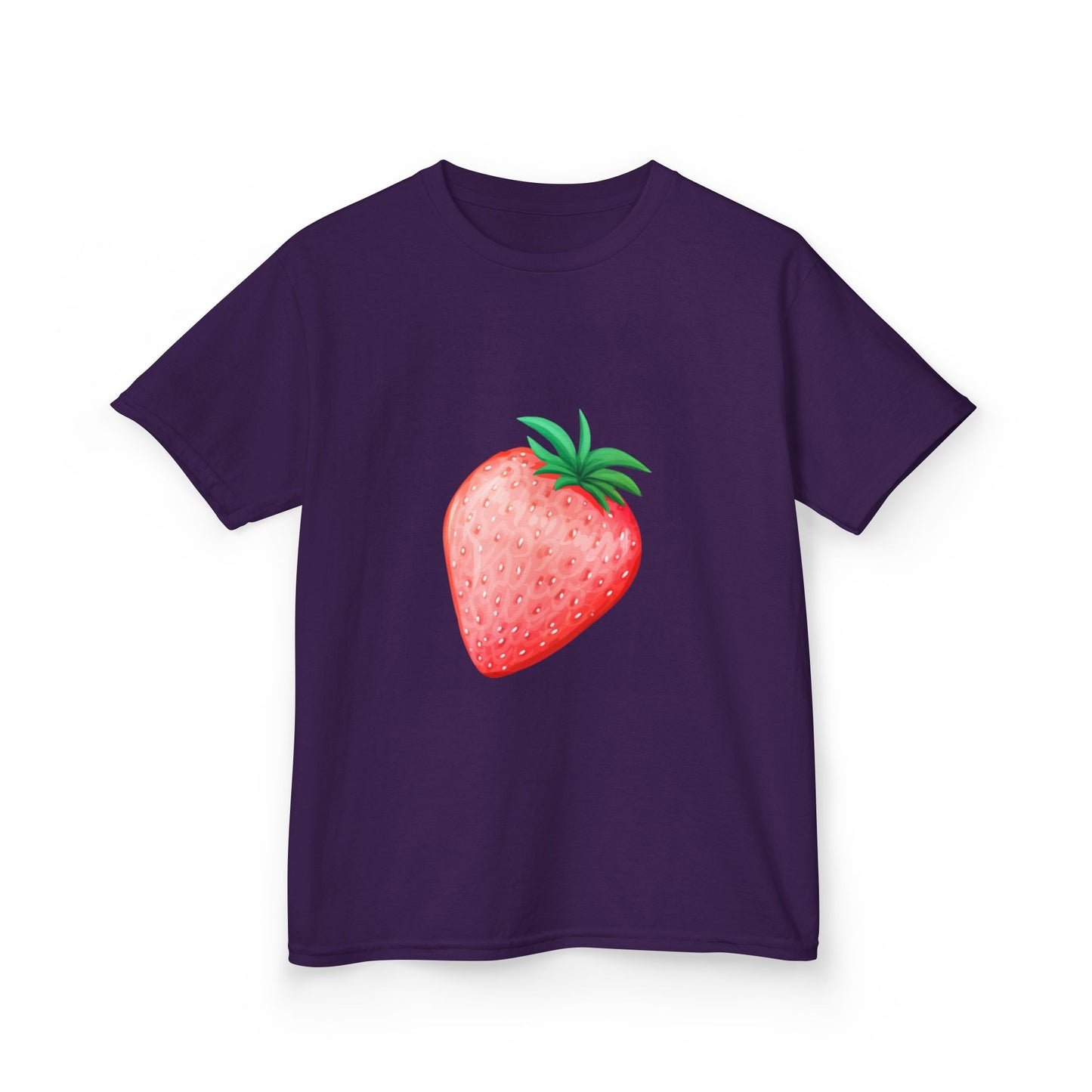 Kinder T-Shirt Erdbeere — Süßes Aquarell Erdbeer Grafik-T-Shirt für Kleinkinder & Kinder